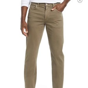 NWT Gage Classic Straight Cotton Pants in Lichen